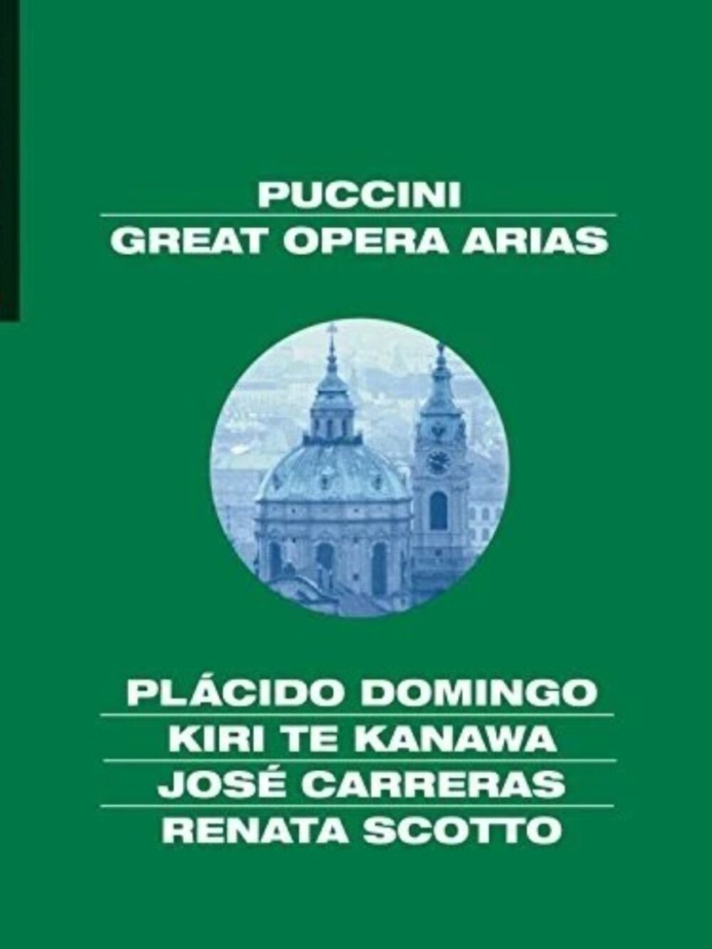 Puccini Great Opera Aria Doming Kanawa Carreras Scotto Legacy CD very good cond.